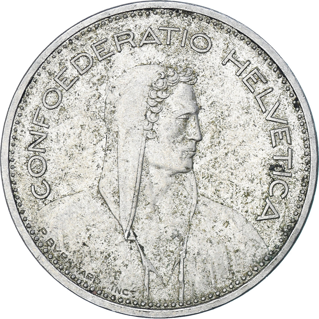 Moneta, Svizzera, 5 Francs, 1985