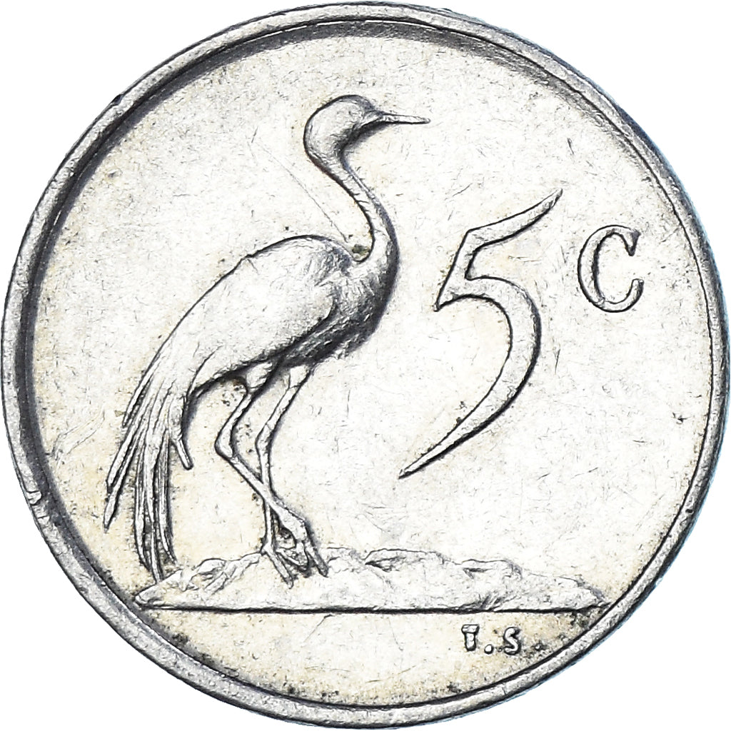 Moneta, Południowa Afryka, 5 Cents, 1969