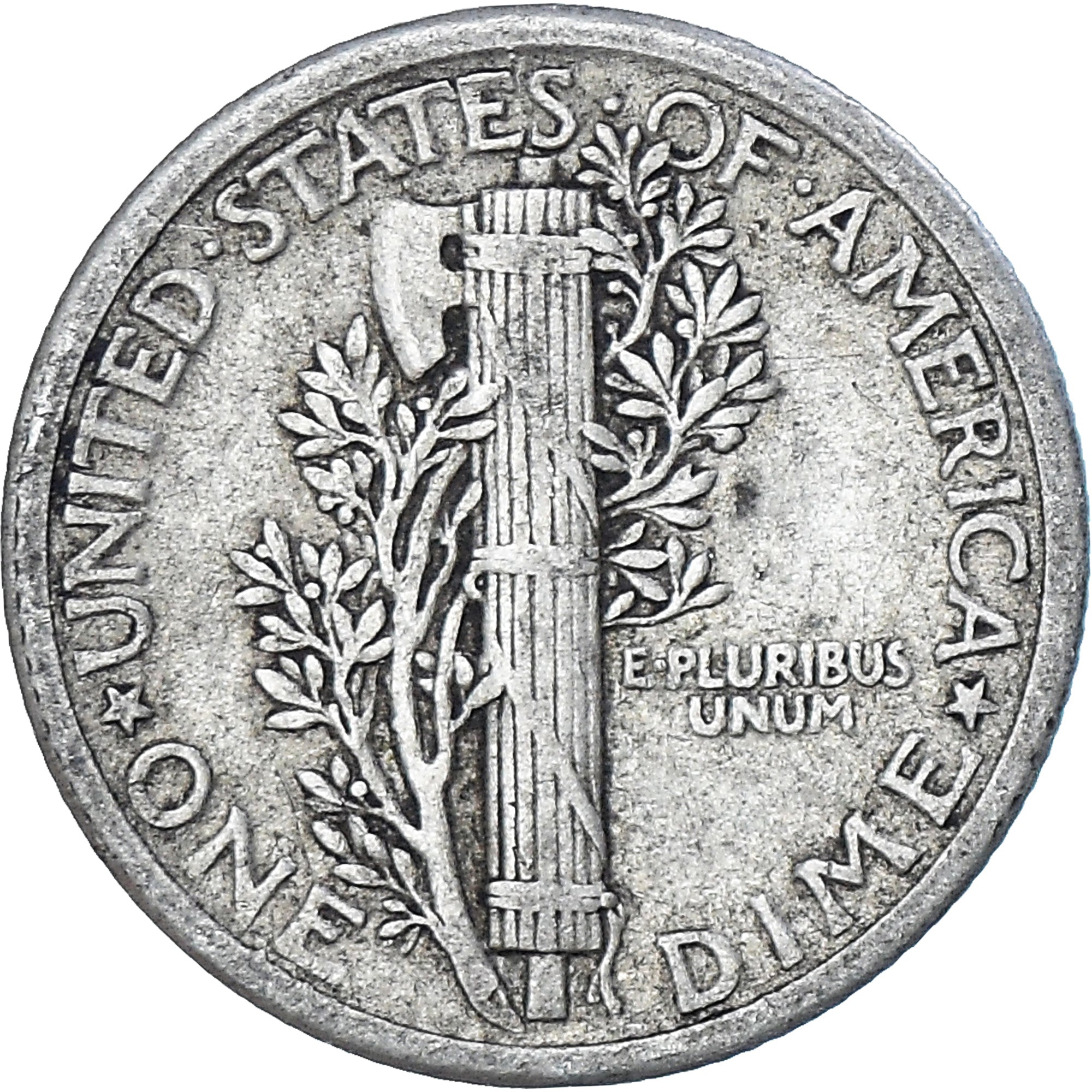 Monnaie, États-Unis, Dime, 1917