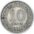 Munten, MALAYA, 10 Cents, 1950