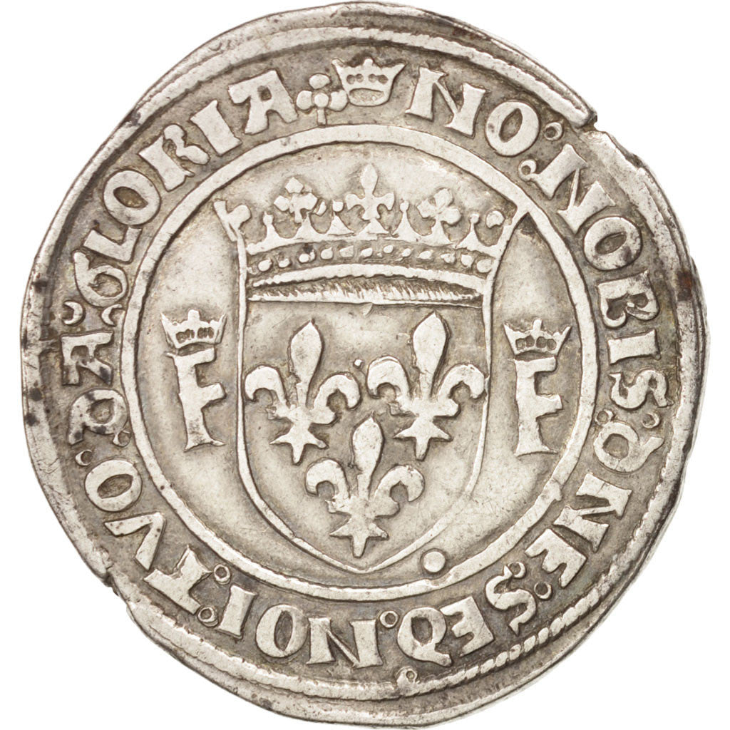 Coin, France, Teston, Lyons, EF(40-45), Silver, Duplessy:810