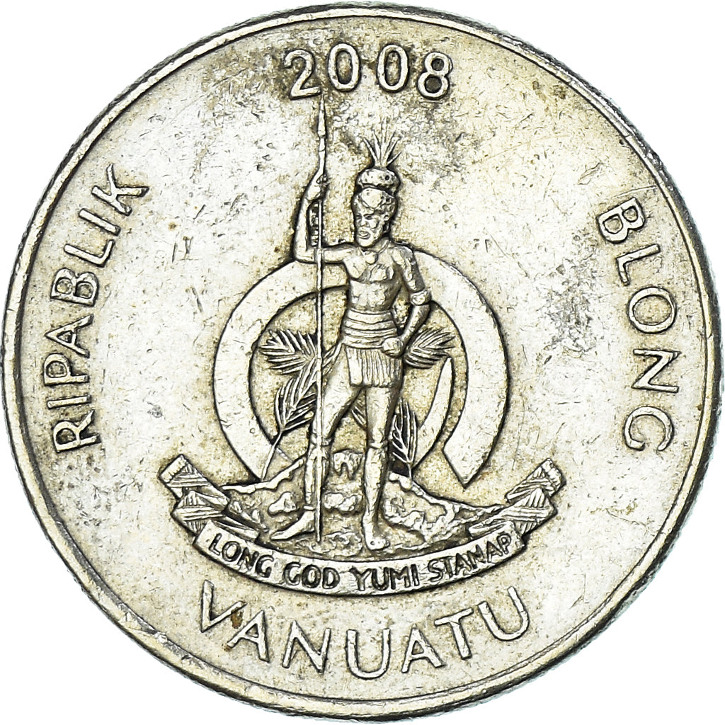 Moneta, Vanuatu, 100 Vatu, 2008
