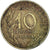Moneda, Francia, 10 Centimes, 1965