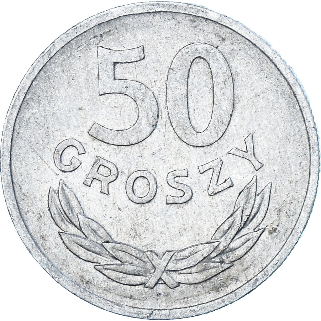 Munten, Polen, 50 Groszy, 1973