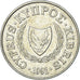 Monnaie, Chypre, 20 Cents, 1991
