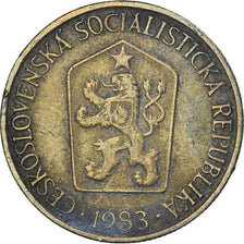 Coin, Czechoslovakia, Koruna, 1983