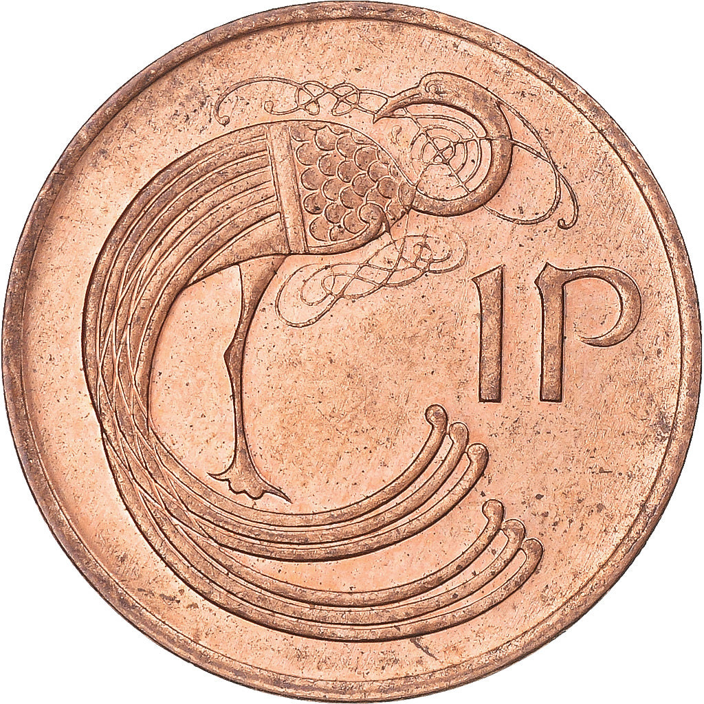 Moneta, Irlandia, Penny, 1998