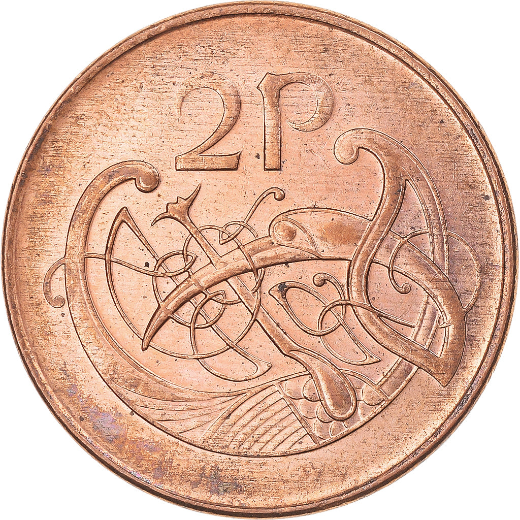 Münze, Ireland, 2 Pence, 1996