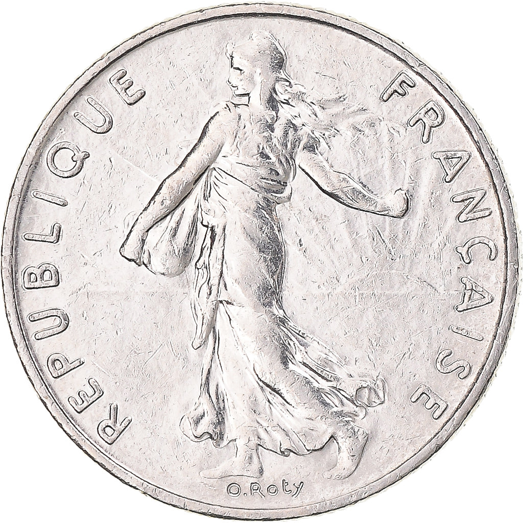 Munten, Frankrijk, 1/2 Franc, 1995