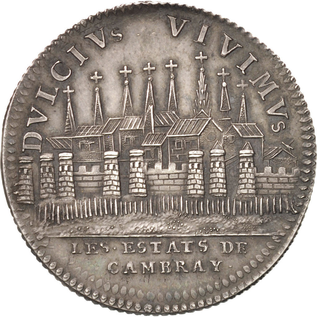 France, Royal, Token, AU(55-58), Silver, Feuardent #6711var, 5.47