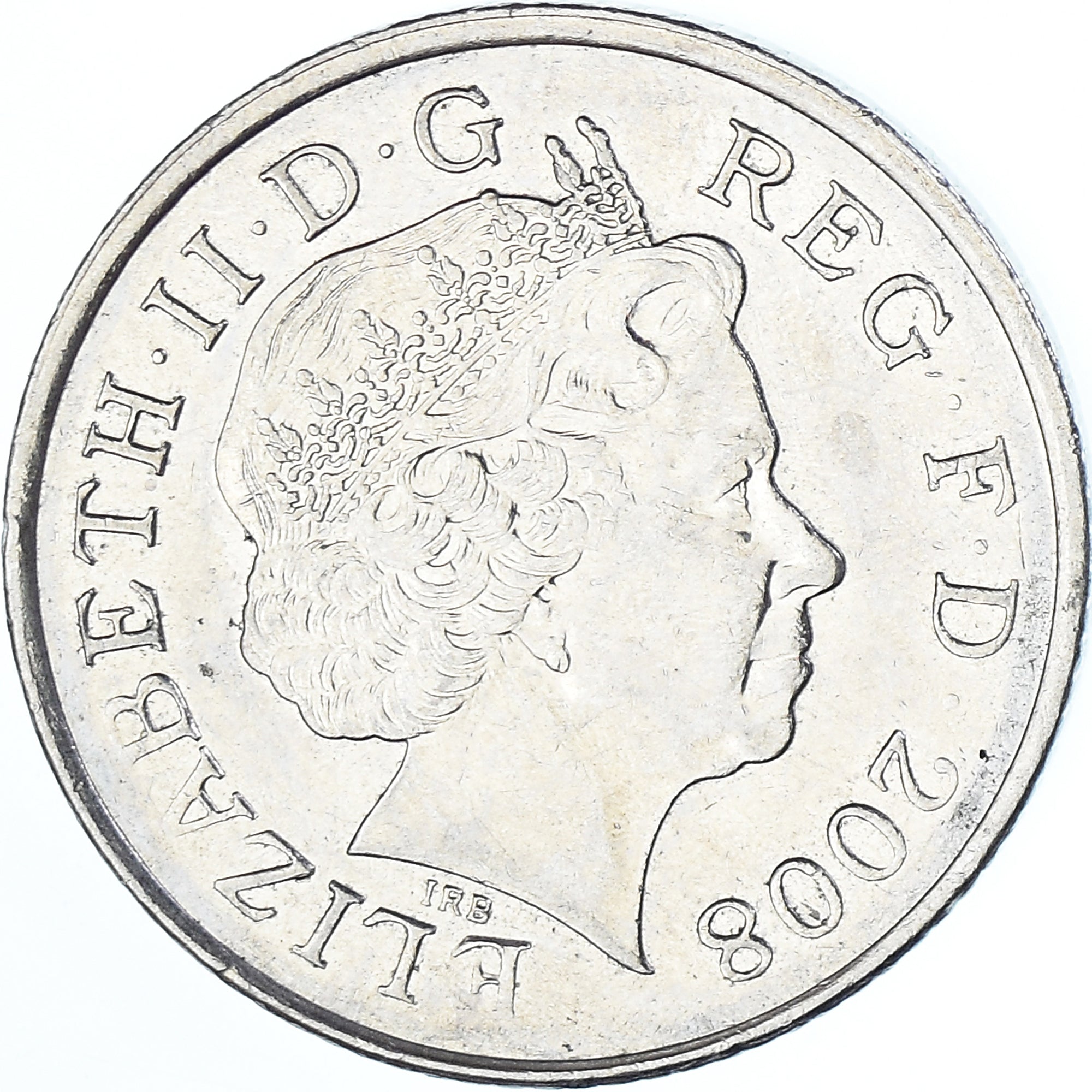 Grã-Bretanha, 10 Pence, 2008