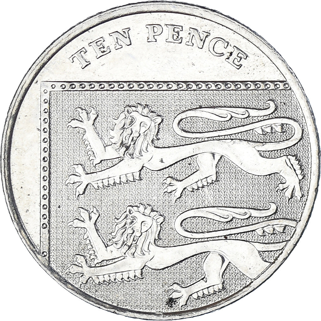 Grã-Bretanha, 10 Pence, 2008