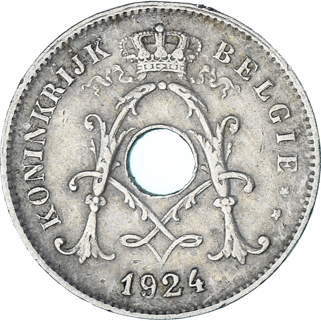Belgio, 10 Centimes, 1924