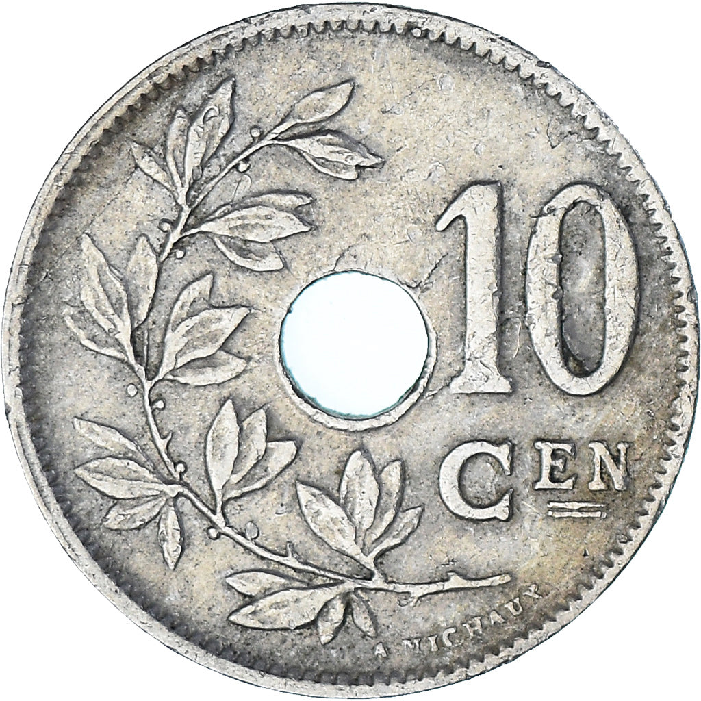 Belgio, 10 Centimes, 1924