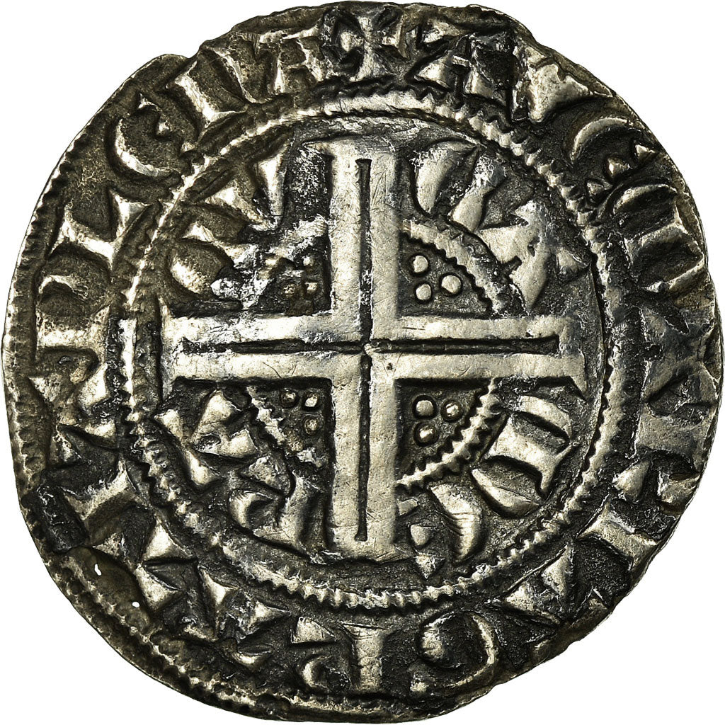 Coin, France, Petit Gros, Cambrai, EF(40-45), Silver, Boudeau:2009