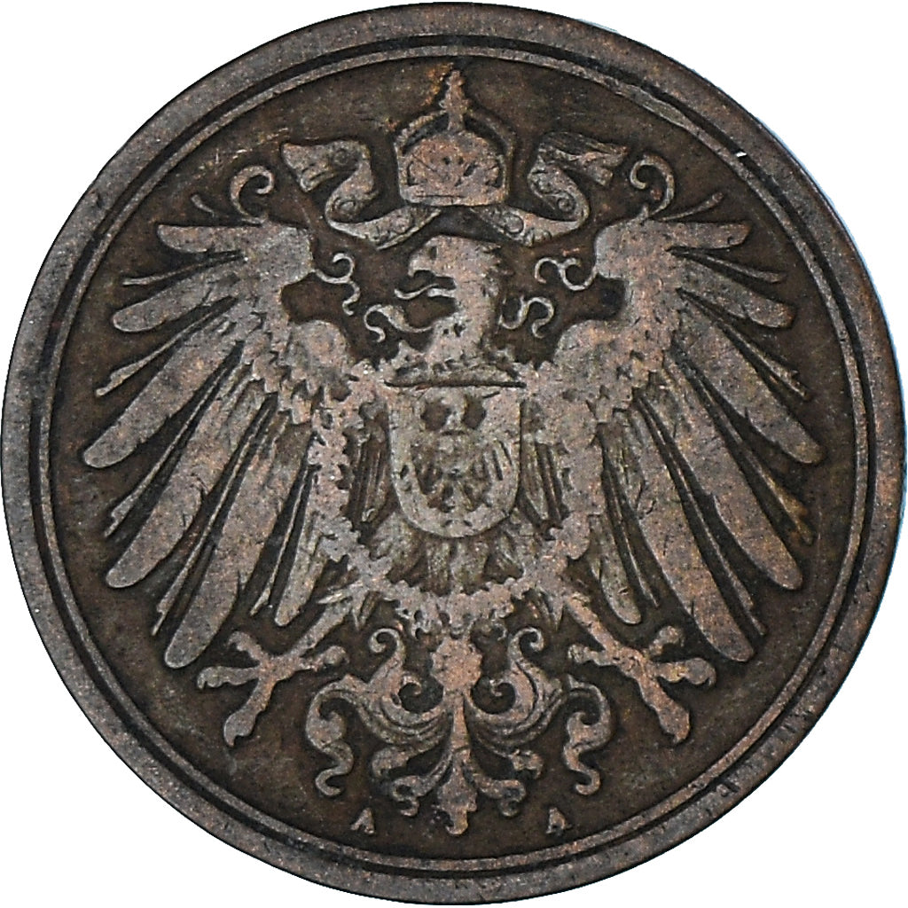 Germany, Pfennig, 1890