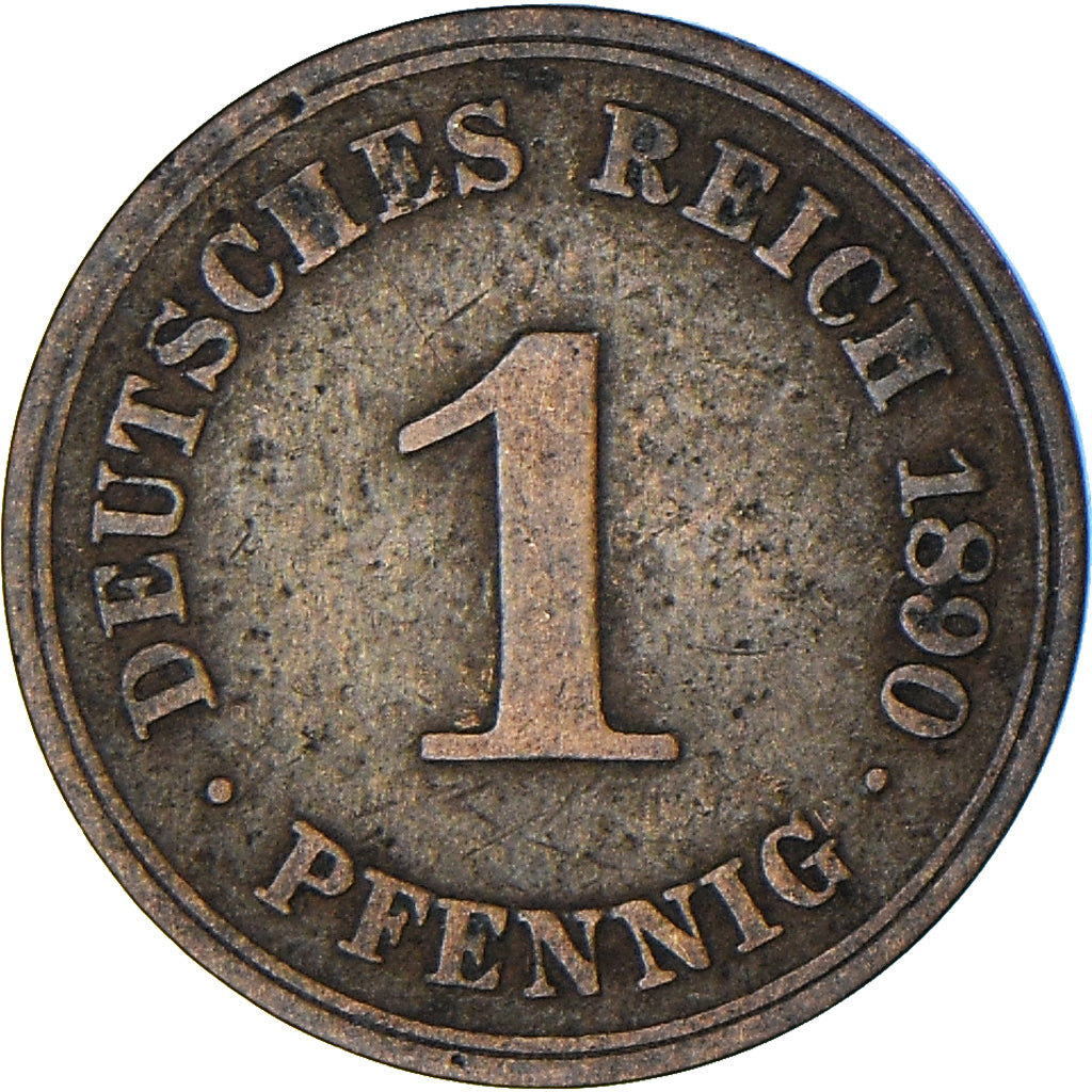 Germany, Pfennig, 1890