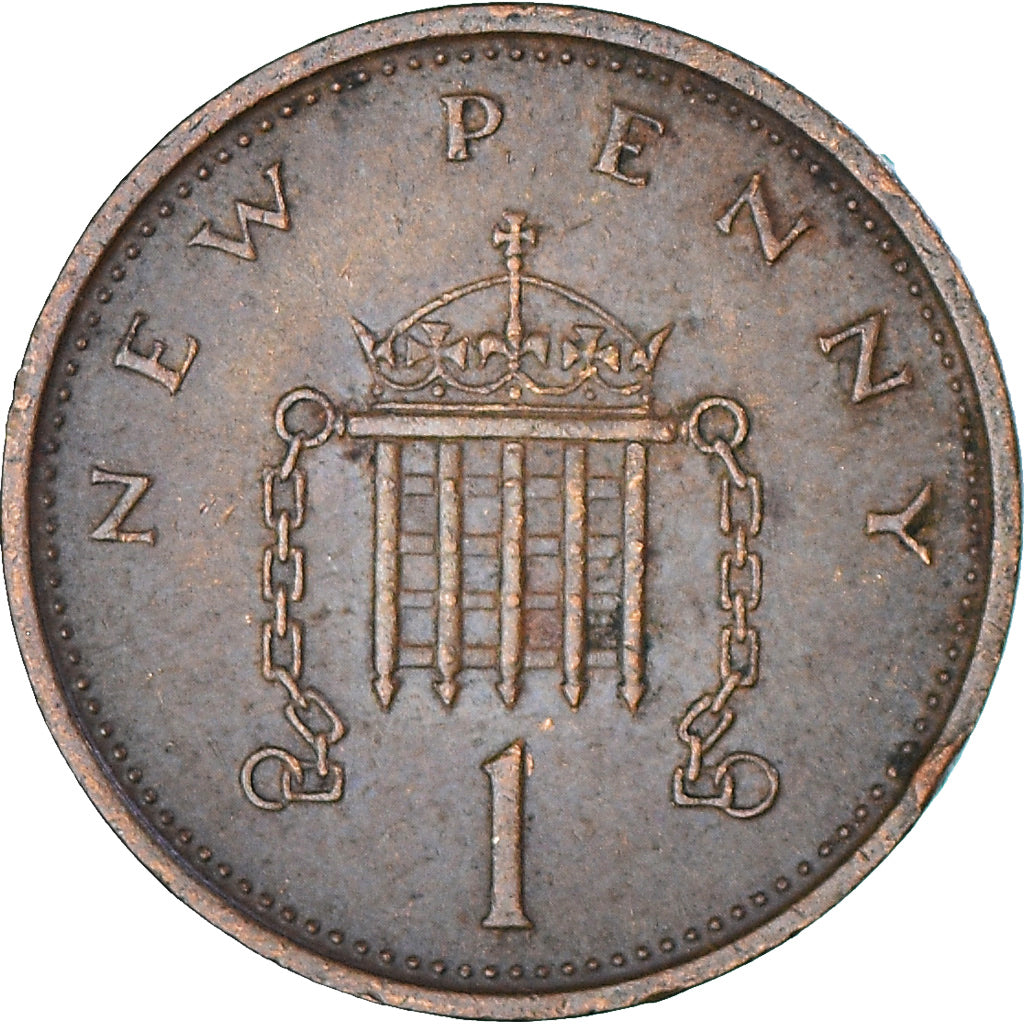 Gran Bretagna, 1 New Penny, 1974