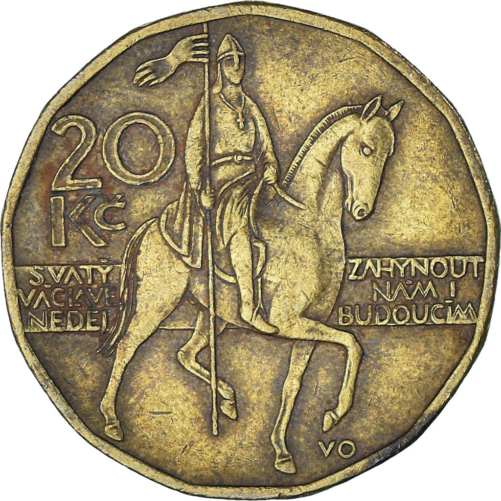 Czechy, 20 Korun, 2000