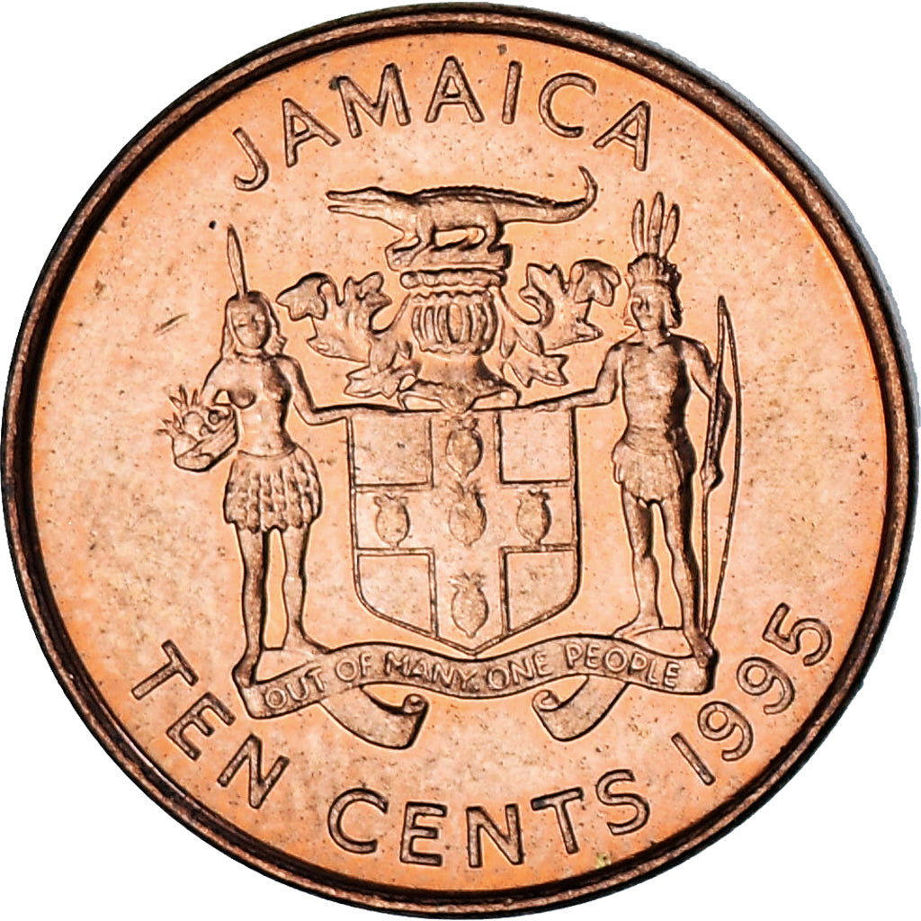 Jamaica, 10 Cents, 1995