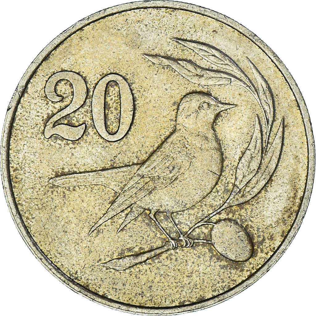 Cyprus, 20 Cents, 1983