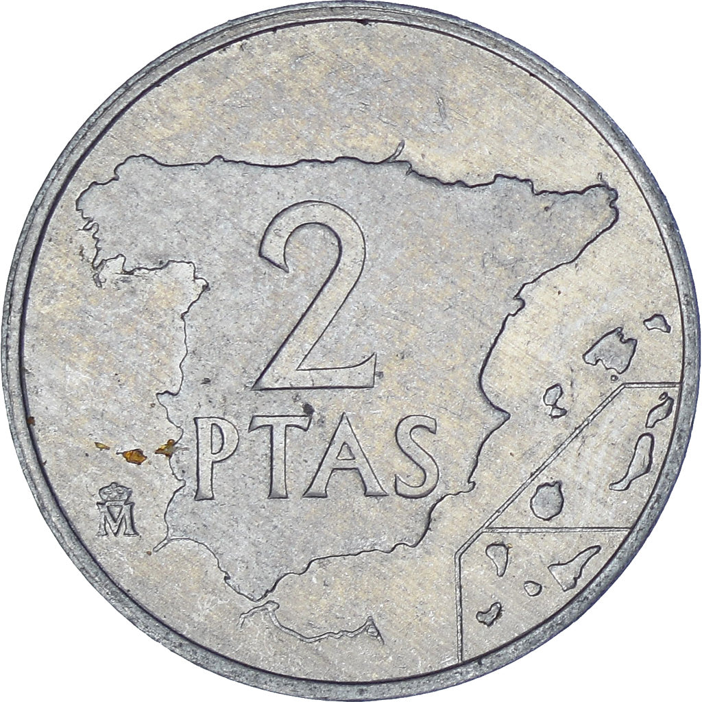 España, 2 Pesetas, 1984