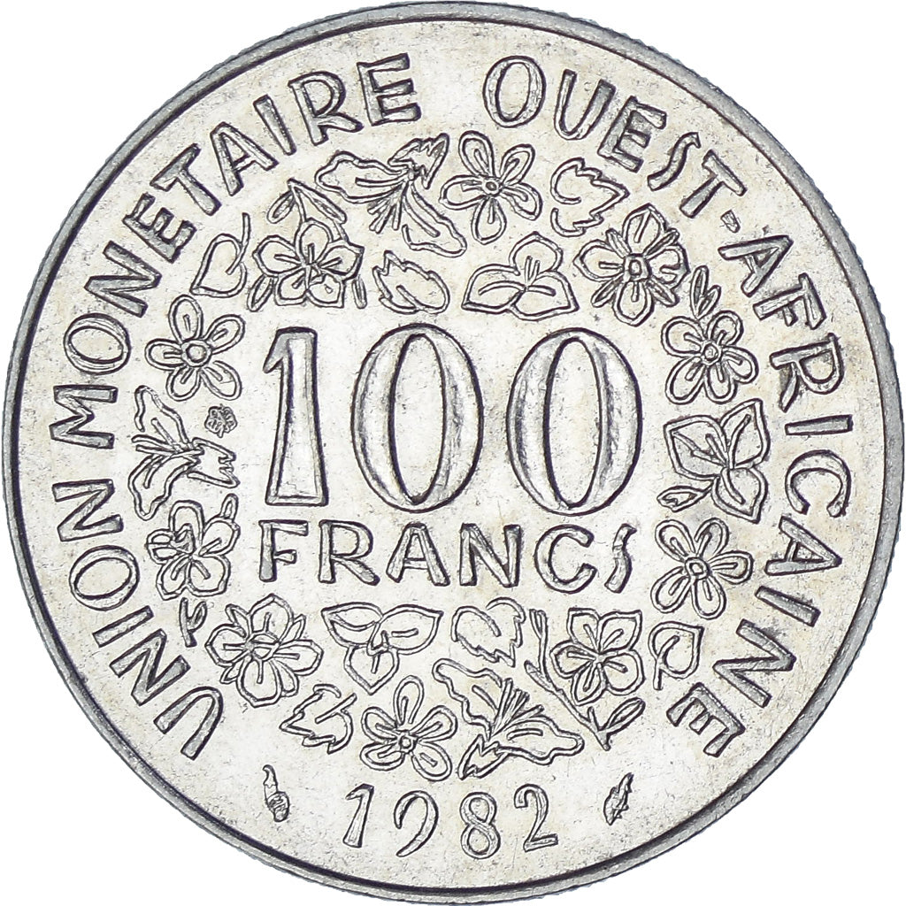 Estados del África Occidental, 100 Francs, 1982