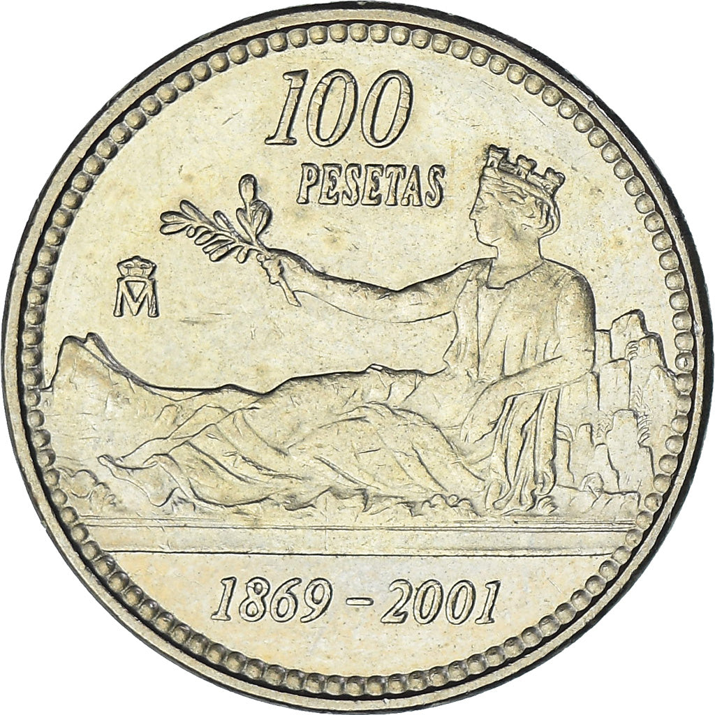 Spanje, 100 Pesetas, 2001