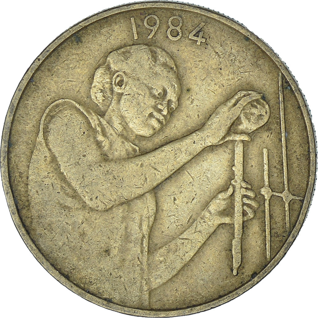 Kraje Afryki Zachodniej, 25 Francs, 1984