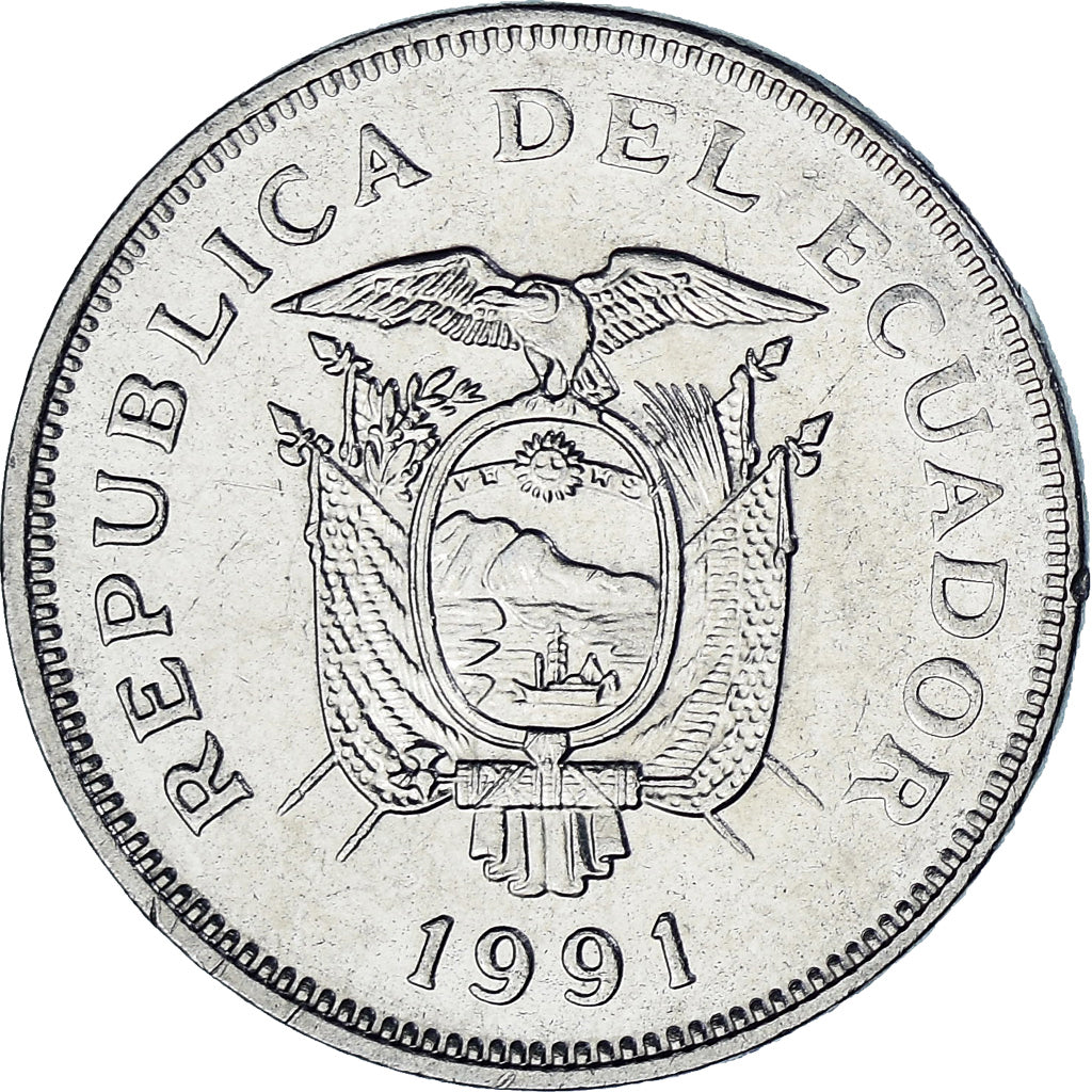 Ecuador, 20 Sucres, 1991