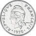 New Caledonia, 20 Francs, 1970