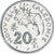 New Caledonia, 20 Francs, 1970