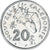 Nieuw -Caledonië, 20 Francs, 1970