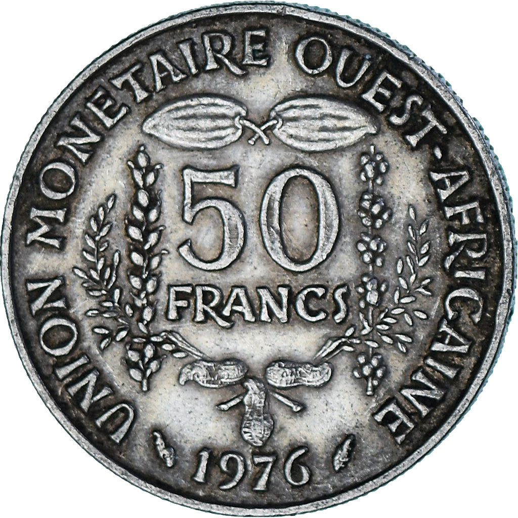 Estados da África Ocidental, 50 Francs, 1976