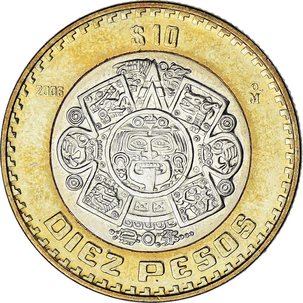 México, 10 Pesos, 2006