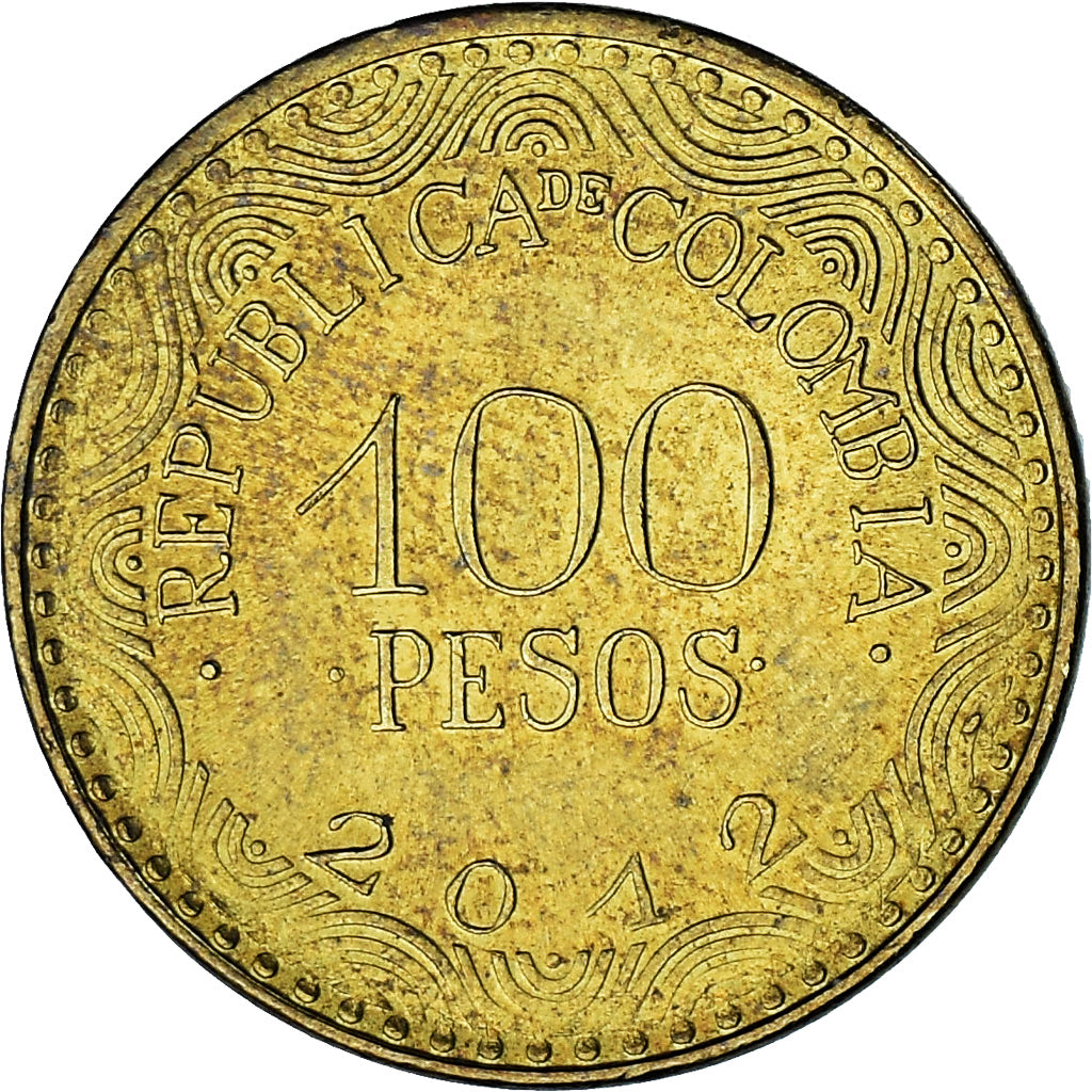 Colombia, 100 Pesos, 2012
