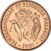 Madagáscar, 10 Francs, 2 Ariary, 1991