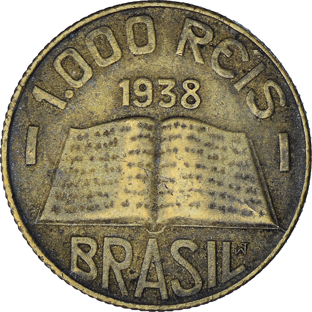 Brésil, 1000 Reis, 1938