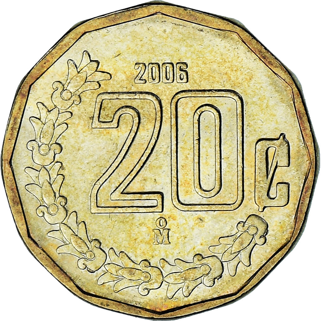 Mexiko, 20 Centavos, 2006