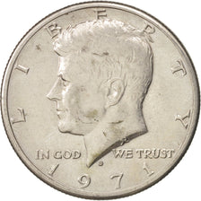 UNITED STATES, Kennedy Half Dollar, Half Dollar, 1971, U.S. Mint, KM #202b,...