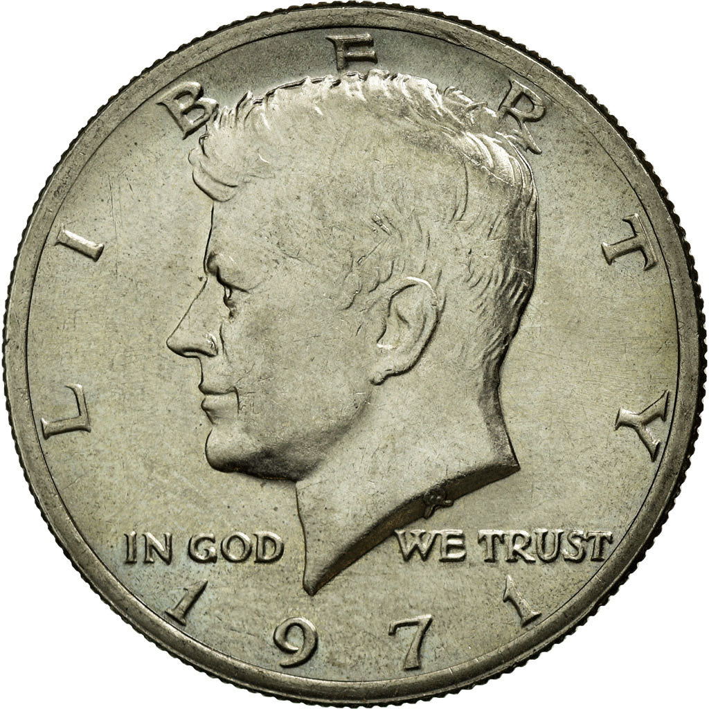 Moneta, Stati Uniti, Kennedy Half Dollar, Half Dollar, 1971, U.S. Mint