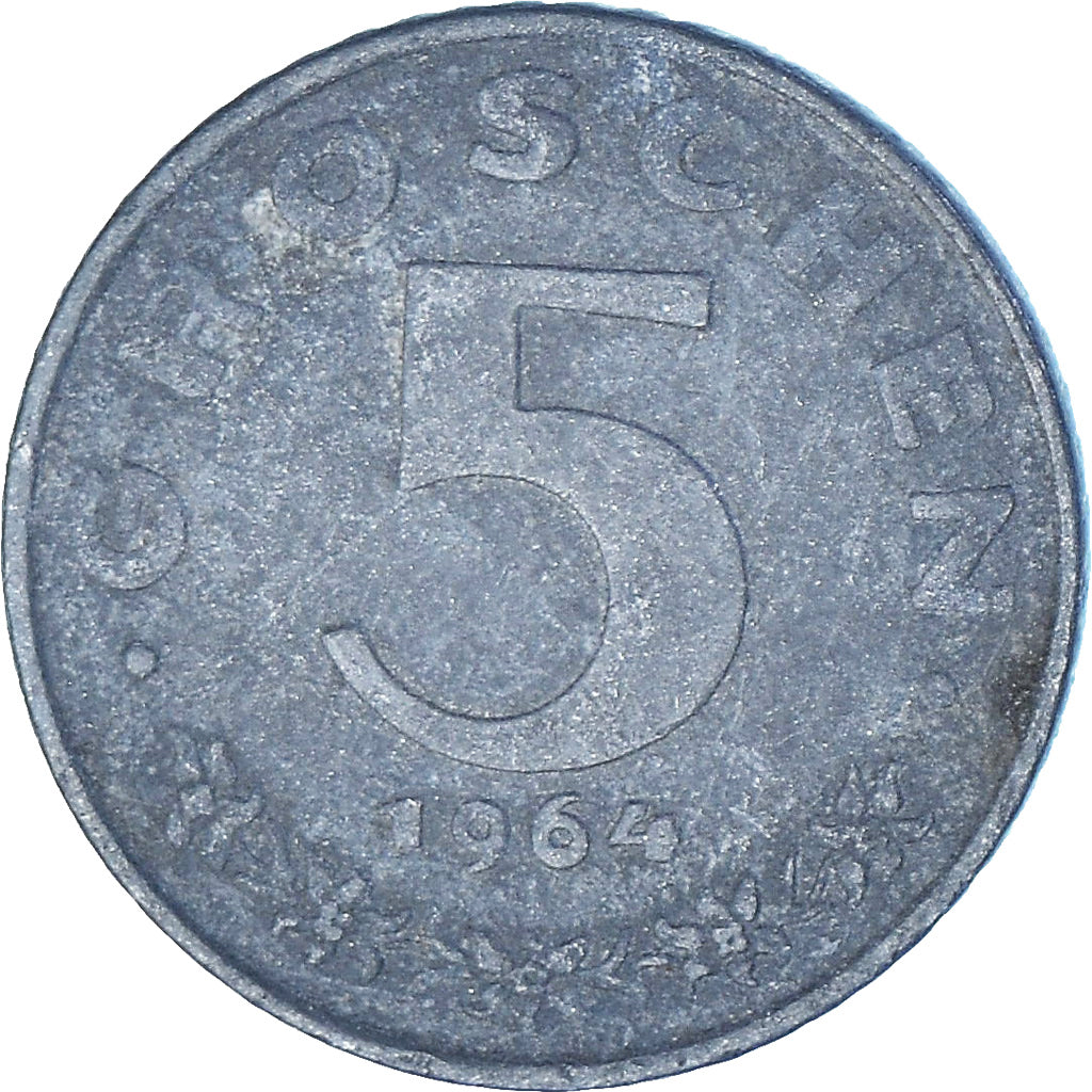 Austria, 5 Groschen, 1964