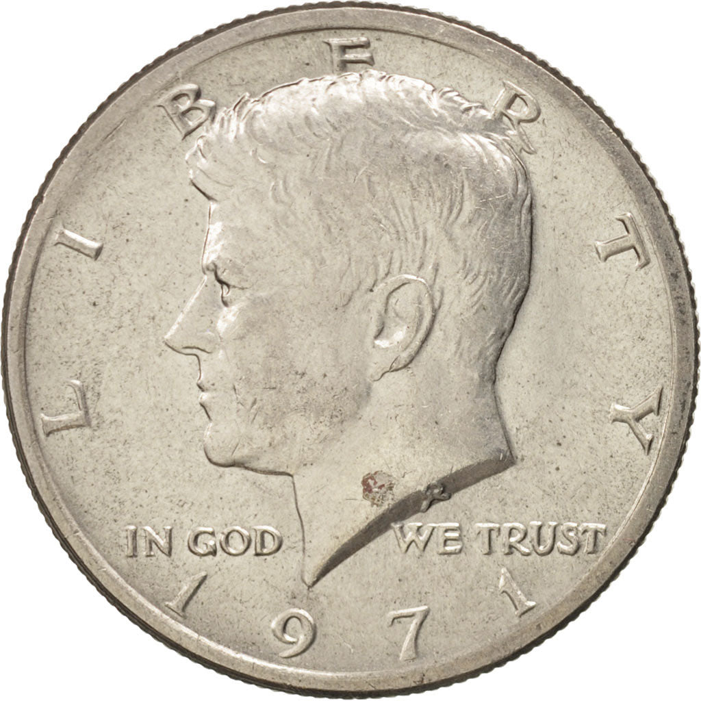 UNITED STATES, Kennedy Half Dollar, Half Dollar, 1971, U.S. Mint, KM #202b,...