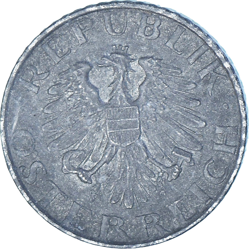 Áustria, 5 Groschen, 1962
