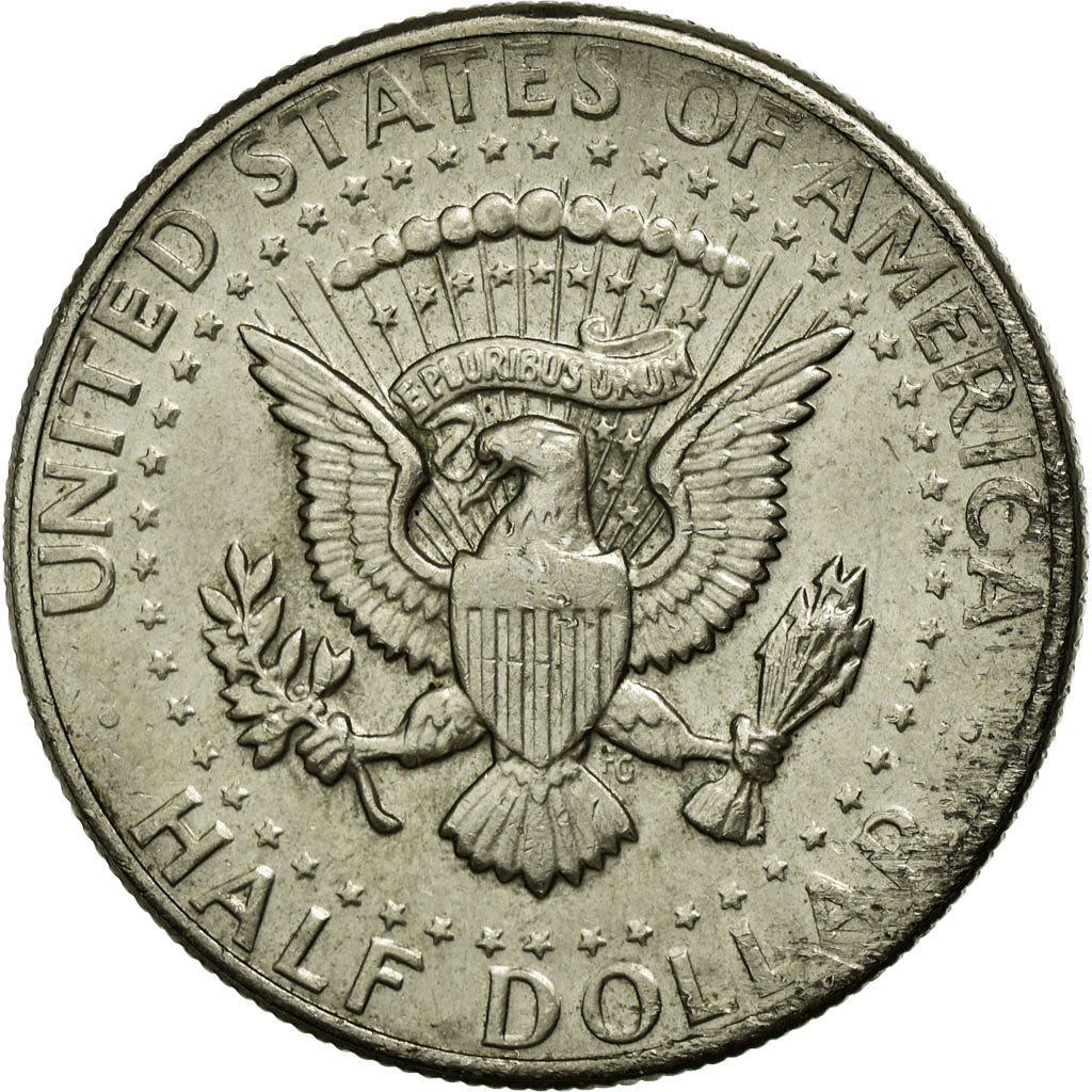 Coin, United States, Kennedy Half Dollar, Half Dollar, 1971, U.S. Mint
