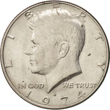 UNITED STATES, Kennedy Half Dollar, Half Dollar, 1974, U.S. Mint, KM #202b,...