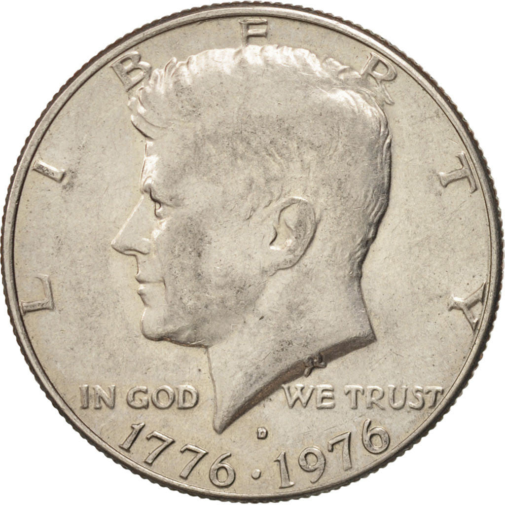 UNITED STATES, Kennedy Half Dollar, Half Dollar, 1976, U.S. Mint, KM #205,...