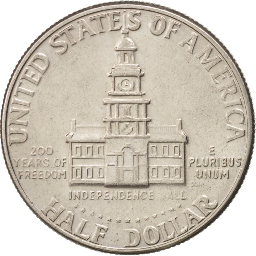 UNITED STATES, Kennedy Half Dollar, Half Dollar, 1976, U.S. Mint, KM #205,...