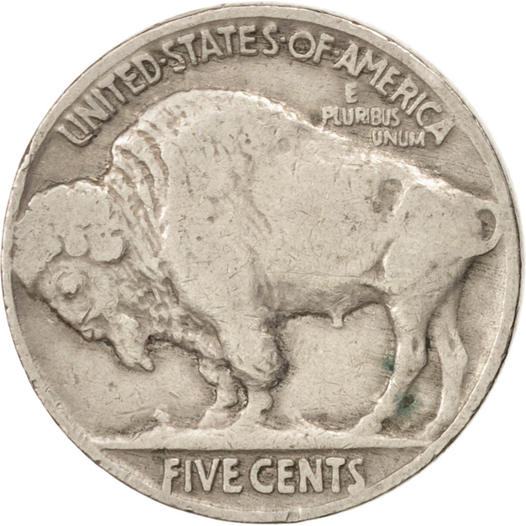 UNITED STATES, Buffalo Nickel, 5 Cents, 1936, U.S. Mint, KM #134, EF(40-45),...