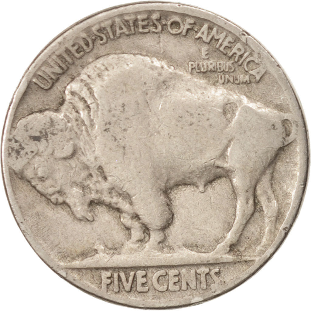 Stati Uniti, Buffalo Nickel, 5 Cents, 1935, U.S. Mint, Philadelphia, BB, Rame...